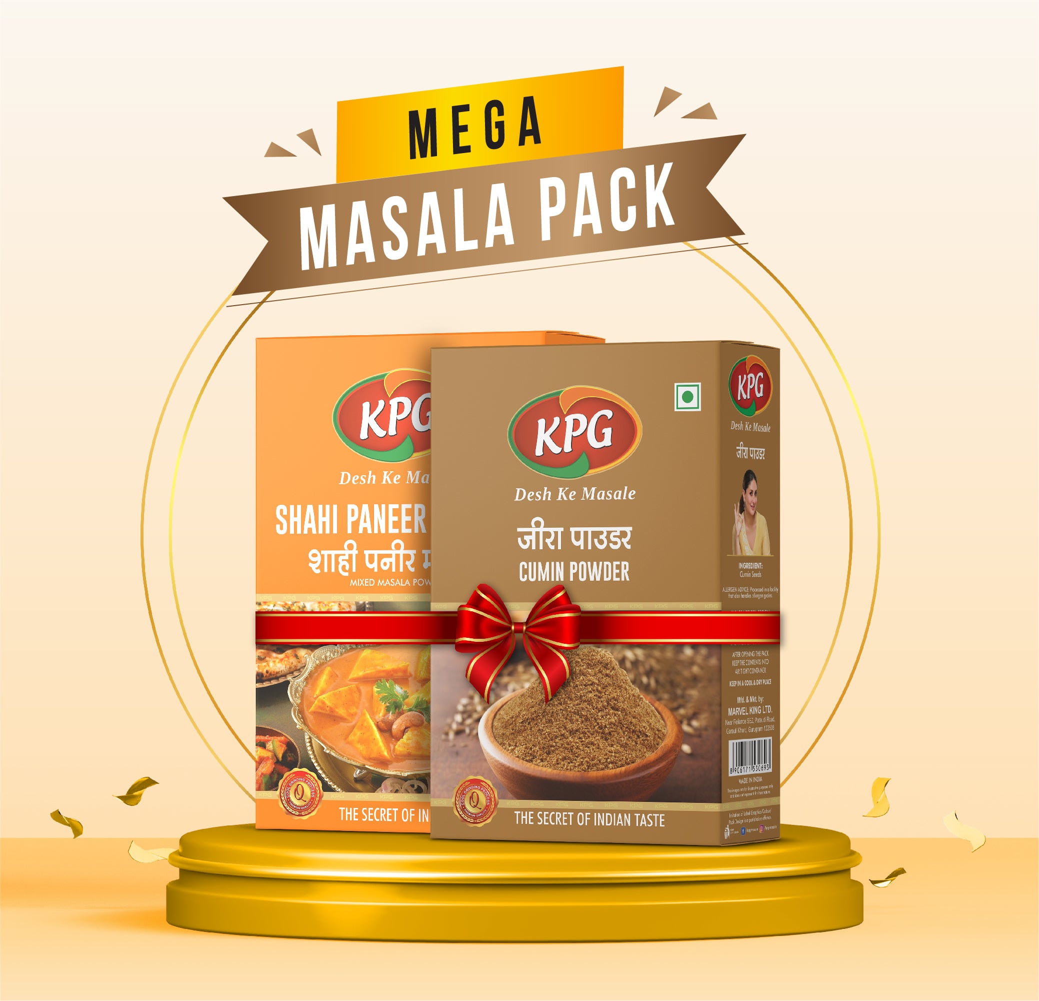 Shahi Paneer Masala (100g) & Jeera Powder (100g) Combo