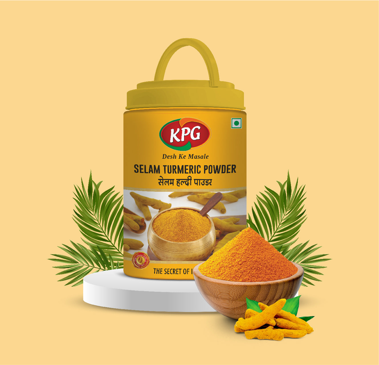Add Turmeric Powder Turmeric Powder, 1Kg – KPGMasale