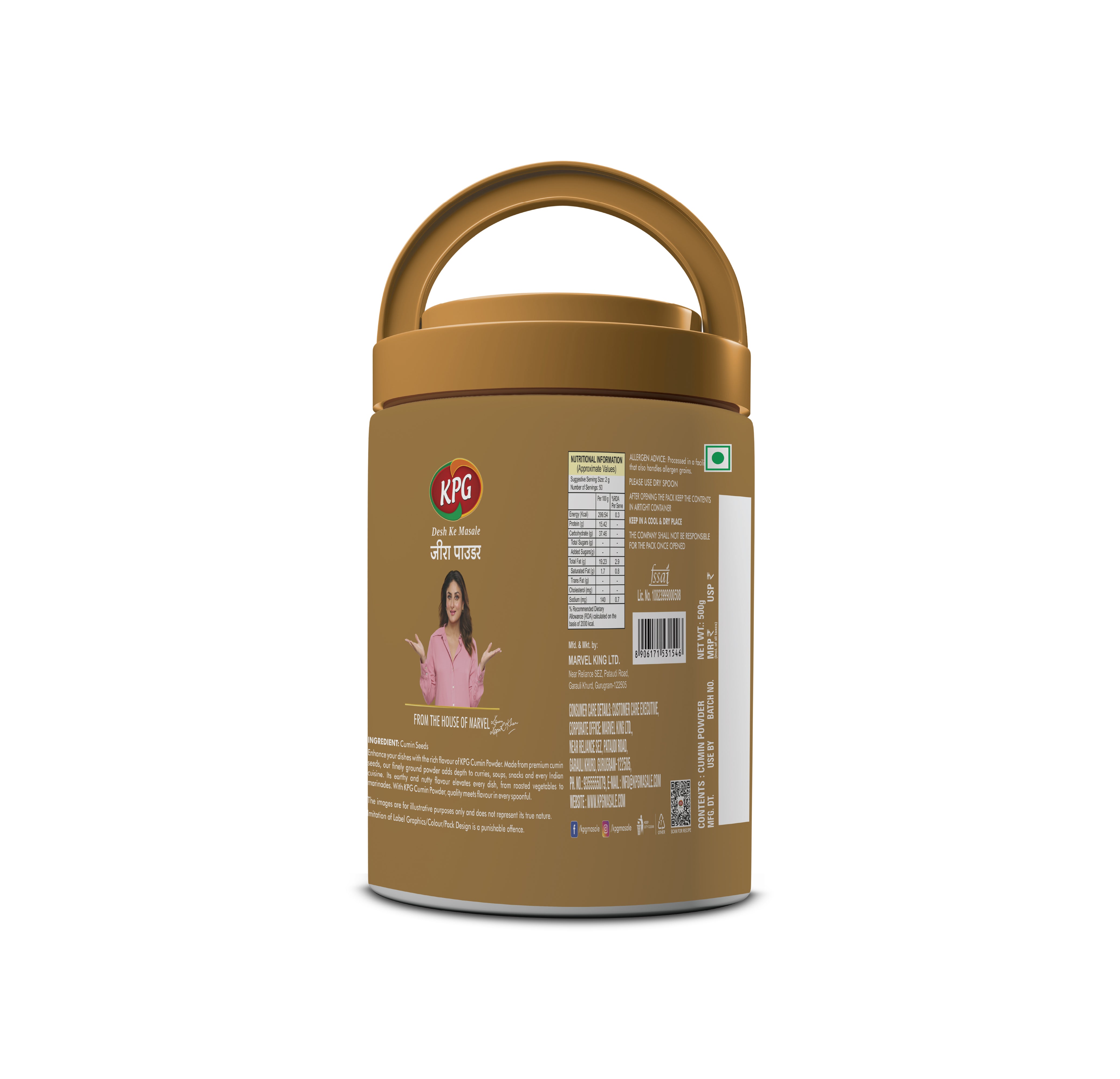 Jeera Powder 500g